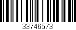 Código de barras (EAN, GTIN, SKU, ISBN): '33746573'
