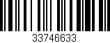 Código de barras (EAN, GTIN, SKU, ISBN): '33746633'