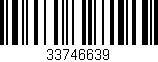 Código de barras (EAN, GTIN, SKU, ISBN): '33746639'