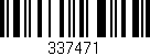 Código de barras (EAN, GTIN, SKU, ISBN): '337471'