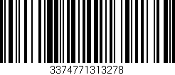 Código de barras (EAN, GTIN, SKU, ISBN): '3374771313278'