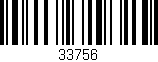 Código de barras (EAN, GTIN, SKU, ISBN): '33756'