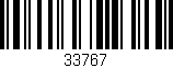 Código de barras (EAN, GTIN, SKU, ISBN): '33767'