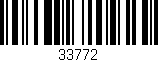 Código de barras (EAN, GTIN, SKU, ISBN): '33772'