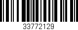 Código de barras (EAN, GTIN, SKU, ISBN): '33772129'