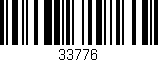 Código de barras (EAN, GTIN, SKU, ISBN): '33776'