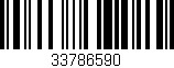 Código de barras (EAN, GTIN, SKU, ISBN): '33786590'