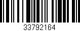 Código de barras (EAN, GTIN, SKU, ISBN): '33792164'