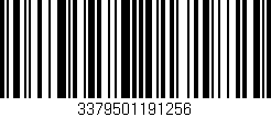 Código de barras (EAN, GTIN, SKU, ISBN): '3379501191256'