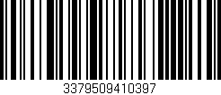 Código de barras (EAN, GTIN, SKU, ISBN): '3379509410397'