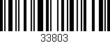 Código de barras (EAN, GTIN, SKU, ISBN): '33803'