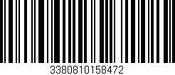 Código de barras (EAN, GTIN, SKU, ISBN): '3380810158472'