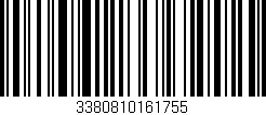 Código de barras (EAN, GTIN, SKU, ISBN): '3380810161755'