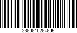 Código de barras (EAN, GTIN, SKU, ISBN): '3380810284805'