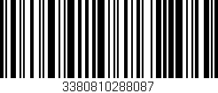 Código de barras (EAN, GTIN, SKU, ISBN): '3380810288087'