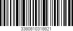 Código de barras (EAN, GTIN, SKU, ISBN): '3380810318821'