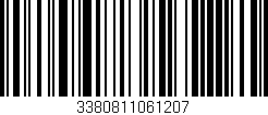 Código de barras (EAN, GTIN, SKU, ISBN): '3380811061207'