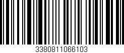 Código de barras (EAN, GTIN, SKU, ISBN): '3380811066103'