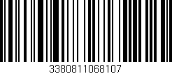 Código de barras (EAN, GTIN, SKU, ISBN): '3380811068107'