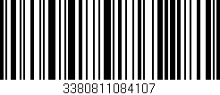 Código de barras (EAN, GTIN, SKU, ISBN): '3380811084107'