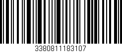 Código de barras (EAN, GTIN, SKU, ISBN): '3380811183107'