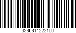 Código de barras (EAN, GTIN, SKU, ISBN): '3380811223100'