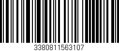 Código de barras (EAN, GTIN, SKU, ISBN): '3380811563107'