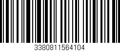 Código de barras (EAN, GTIN, SKU, ISBN): '3380811564104'