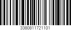 Código de barras (EAN, GTIN, SKU, ISBN): '3380811721101'
