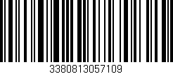 Código de barras (EAN, GTIN, SKU, ISBN): '3380813057109'