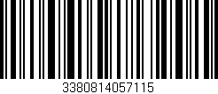 Código de barras (EAN, GTIN, SKU, ISBN): '3380814057115'