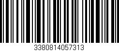 Código de barras (EAN, GTIN, SKU, ISBN): '3380814057313'