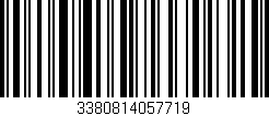 Código de barras (EAN, GTIN, SKU, ISBN): '3380814057719'