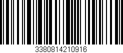 Código de barras (EAN, GTIN, SKU, ISBN): '3380814210916'