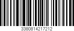 Código de barras (EAN, GTIN, SKU, ISBN): '3380814217212'
