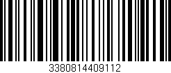 Código de barras (EAN, GTIN, SKU, ISBN): '3380814409112'