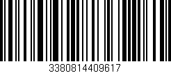 Código de barras (EAN, GTIN, SKU, ISBN): '3380814409617'