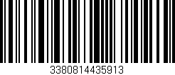 Código de barras (EAN, GTIN, SKU, ISBN): '3380814435913'