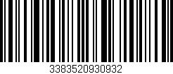 Código de barras (EAN, GTIN, SKU, ISBN): '3383520930932'
