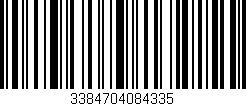 Código de barras (EAN, GTIN, SKU, ISBN): '3384704084335'