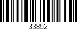 Código de barras (EAN, GTIN, SKU, ISBN): '33852'