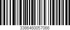 Código de barras (EAN, GTIN, SKU, ISBN): '3386460057066'