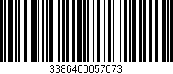 Código de barras (EAN, GTIN, SKU, ISBN): '3386460057073'
