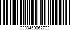 Código de barras (EAN, GTIN, SKU, ISBN): '3386460062732'