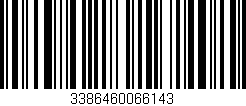 Código de barras (EAN, GTIN, SKU, ISBN): '3386460066143'