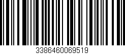 Código de barras (EAN, GTIN, SKU, ISBN): '3386460069519'