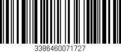 Código de barras (EAN, GTIN, SKU, ISBN): '3386460071727'