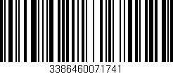Código de barras (EAN, GTIN, SKU, ISBN): '3386460071741'