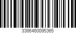 Código de barras (EAN, GTIN, SKU, ISBN): '3386460095365'