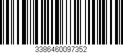 Código de barras (EAN, GTIN, SKU, ISBN): '3386460097352'